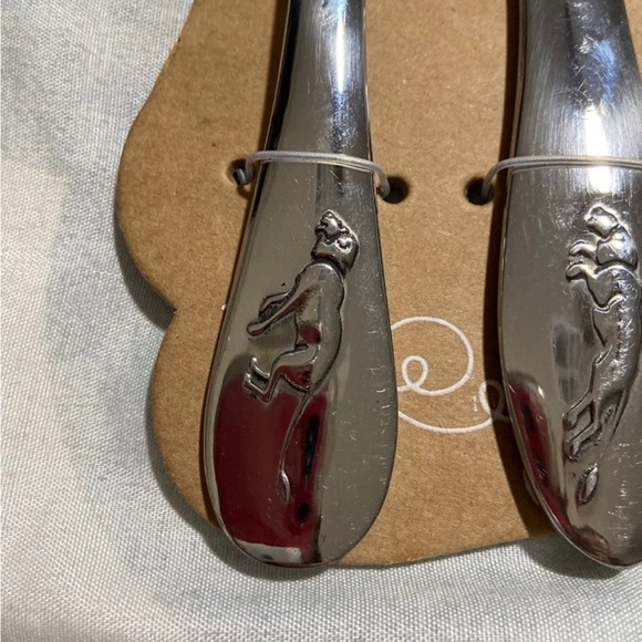 Zodiac sign Leo 4 pc baby flatware - Picture 2 of 2